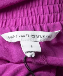Diane Von Furstenberg Lotus Berry Pink Silk Janeta Jogger Pants M For Women 11 Diane Von Furstenberg Lotus Berry Pink Silk Janeta Jogger Pants M For Women -Diane Von Furstenberg shop luxury women diane von furstenberg new clothes p114797 005