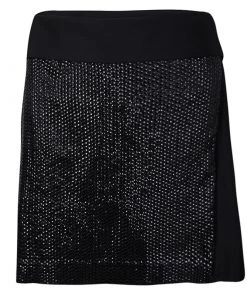 Diane Von Furstenberg Black Sequin Embellished Shizuka Mini Skirt M For Women