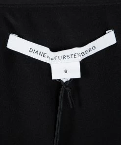 Diane Von Furstenberg Black Sequin Embellished Shizuka Mini Skirt M For Women -Diane Von Furstenberg shop luxury women diane von furstenberg new clothes p116008 0006