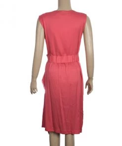 Diane Von Furstenberg 'Alba' Crepe Buckle Dress S For Women -Diane Von Furstenberg shop luxury women diane von furstenberg new clothes p12563 003