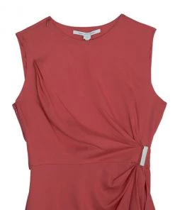Diane Von Furstenberg 'Alba' Crepe Buckle Dress S For Women -Diane Von Furstenberg shop luxury women diane von furstenberg new clothes p12563 004