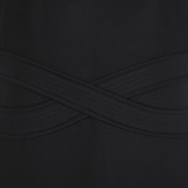 Diane Von Furstenberg Black Jersey Evita Sleeveless Shift Dress S For Women 4 Diane Von Furstenberg Black Jersey Evita Sleeveless Shift Dress S For Women - Image 4