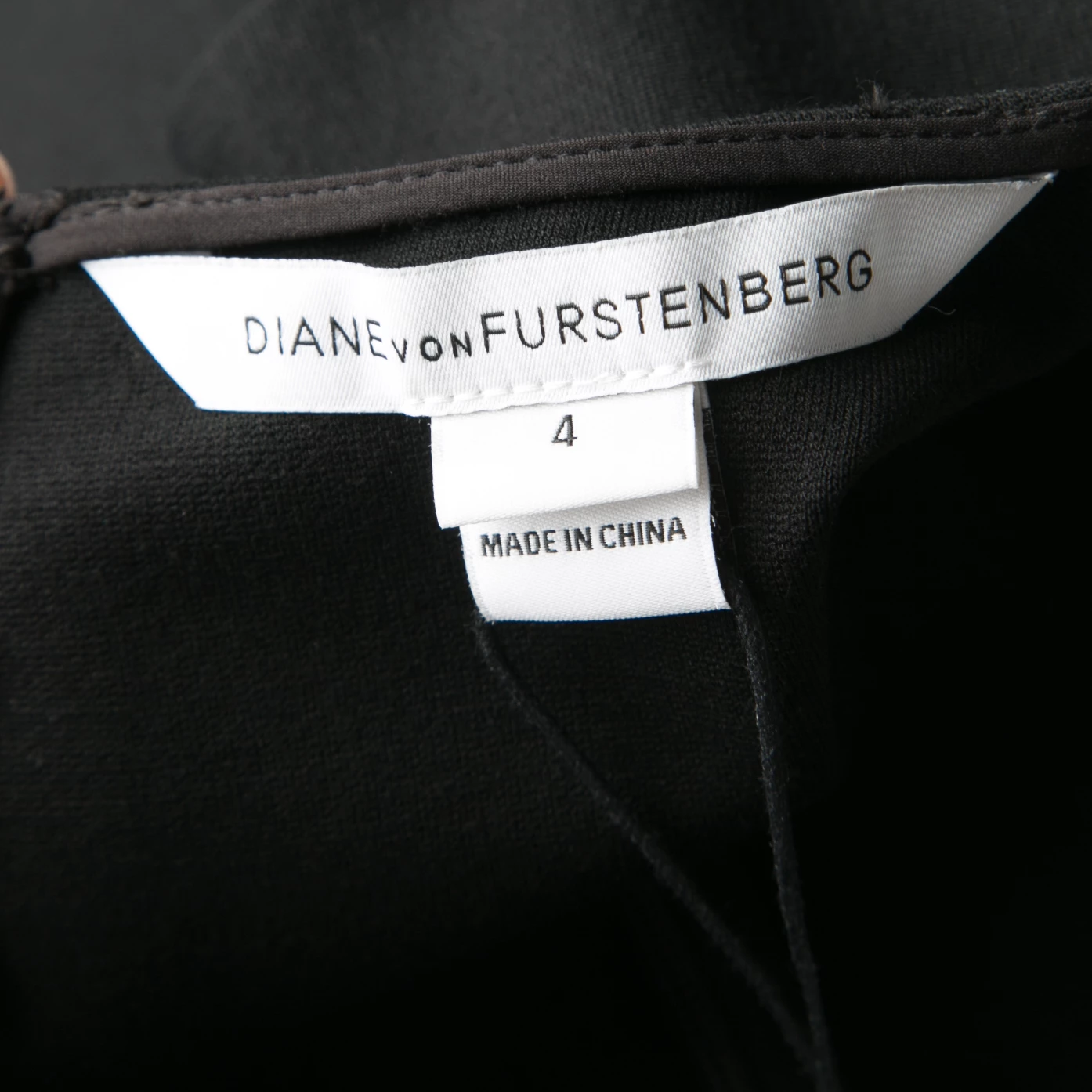 Diane Von Furstenberg Black Jersey Evita Sleeveless Shift Dress S For Women 6 Diane Von Furstenberg Black Jersey Evita Sleeveless Shift Dress S For Women - Image 6
