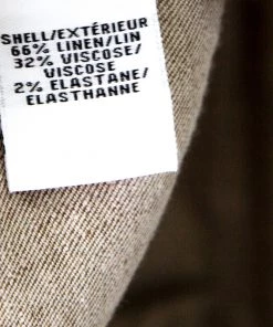 Diane Von Furstenberg Beige Linen Wide Leg Belted Davin Trousers L For Women -Diane Von Furstenberg shop luxury women diane von furstenberg new clothes p148992 0007