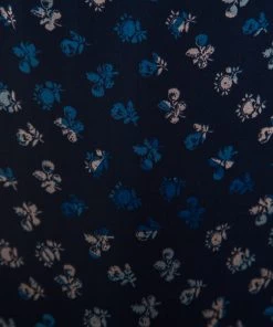 Diane Von Furstenberg Navy Blue Daisy Bud Printed Silk Bethune Wrap Skirt M For Women -Diane Von Furstenberg shop luxury women diane von furstenberg new clothes p150544 0004