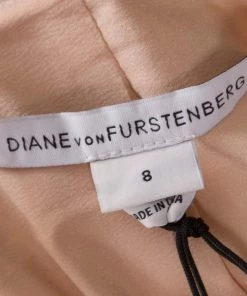 Diane Von Furstenberg Multicolor Crepe Creme Brulee Open Front Feriha Blazer M For Women -Diane Von Furstenberg shop luxury women diane von furstenberg new clothes p223654 003