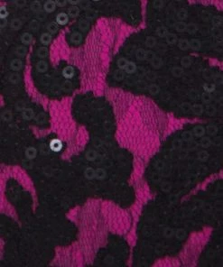 Diane Von Furstenberg Hot Orchid Pink Sequined Kaleb Shift Dress M For Women -Diane Von Furstenberg shop luxury women diane von furstenberg new clothes p233851 007