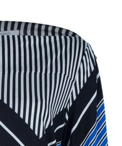 Diane Von Furstenberg Ruri Striped Shift Dress XL For Women -Diane Von Furstenberg shop luxury women diane von furstenberg new clothes p349 004