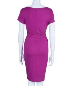 Diane Von Furstenberg Orchid Bloom Bally Dress M For Women -Diane Von Furstenberg shop luxury women diane von furstenberg new clothes p359 003