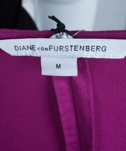 Diane Von Furstenberg Orchid Bloom Bally Dress M For Women -Diane Von Furstenberg shop luxury women diane von furstenberg new clothes p359 008