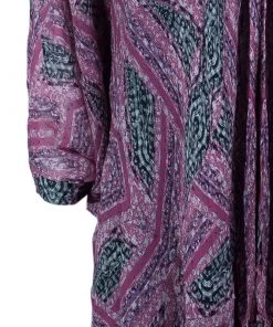 Diane Von Furstenberg Pink Fleurette Chiffon Dress L For Women -Diane Von Furstenberg shop luxury women diane von furstenberg new clothes p361 006