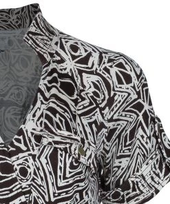 Diane Von Furstenberg Anoush Brown Printed Wrap Dress M For Women -Diane Von Furstenberg shop luxury women diane von furstenberg new clothes p48467 004