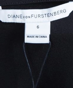 Diane Von Furstenberg Black And Blue Polka Dot Dalia Wrap Dress M For Women 21 Diane Von Furstenberg Black And Blue Polka Dot Dalia Wrap Dress M For Women -Diane Von Furstenberg shop luxury women diane von furstenberg new clothes p53667 009