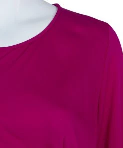 Diane Von Furstenberg Pink Zoe Dress M For Women -Diane Von Furstenberg shop luxury women diane von furstenberg new clothes p53897 004