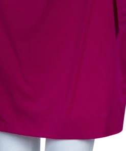 Diane Von Furstenberg Pink Zoe Dress M For Women -Diane Von Furstenberg shop luxury women diane von furstenberg new clothes p53897 006