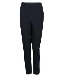 Diane Von Furstenberg Black Jordy Trousers L For Women