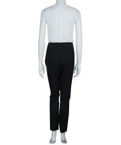 Diane Von Furstenberg Black Jordy Trousers L For Women -Diane Von Furstenberg shop luxury women diane von furstenberg new clothes p54478 003