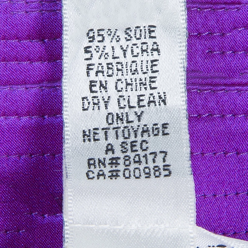 Diane Von Furstenberg Purple Silk Wraparound Long Sleeve Ariana Blouse L For Women 10 Diane Von Furstenberg Purple Silk Wraparound Long Sleeve Ariana Blouse L For Women - Image 10