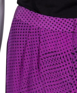 Diane Von Furstenberg Pink Silk Speckle Print Madison Pants M For Women -Diane Von Furstenberg shop luxury women diane von furstenberg new clothes p59049 005