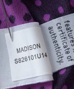 Diane Von Furstenberg Pink Silk Speckle Print Madison Pants M For Women -Diane Von Furstenberg shop luxury women diane von furstenberg new clothes p59049 012