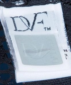 Diane Von Furstenberg Black Lace Colette Embellished Top S For Women -Diane Von Furstenberg shop luxury women diane von furstenberg new clothes p74156 010