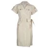 Diane Von Furstenberg Beige Safaya Utility Dress M For Women