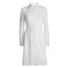 Diane Von Furstenberg White Waldorf Cosmic Lace Cocktail Coat XS For Women
