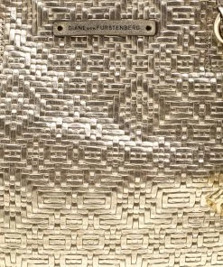 Diane Von Furstenberg Metallic Gold Quilted Leather Ready To Go Tote For Women -Diane Von Furstenberg shop luxury women diane von furstenberg new handbags p131985 005
