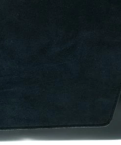 Diane Von Furstenberg Navy Blue/Black Suede And Patent Leather Uptown Clutch For Women -Diane Von Furstenberg shop luxury women diane von furstenberg new handbags p168851 009