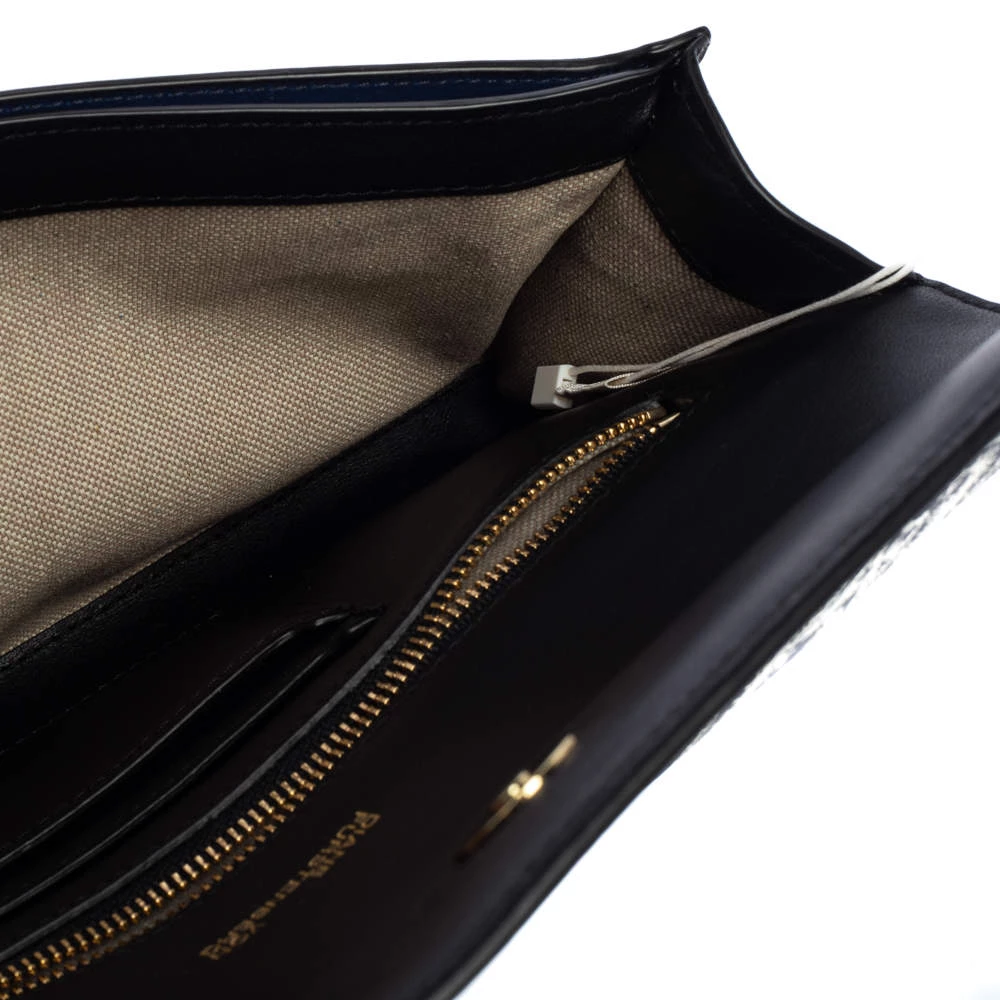 Diane Von Furstenberg Multicolor Paisley Print Leather Flap Clutch For Women 7 Diane Von Furstenberg Multicolor Paisley Print Leather Flap Clutch For Women - Image 7