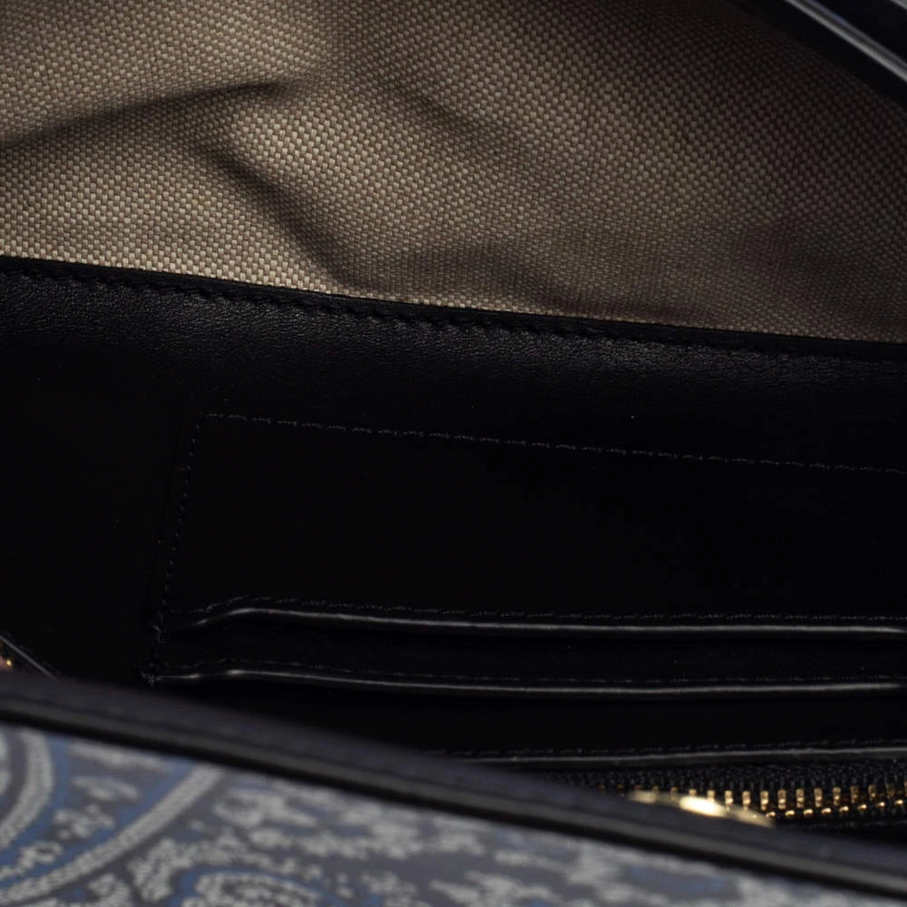 Diane Von Furstenberg Multicolor Paisley Print Leather Flap Clutch For Women 10 Diane Von Furstenberg Multicolor Paisley Print Leather Flap Clutch For Women - Image 10