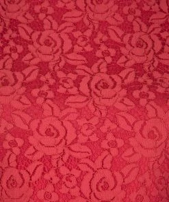 Diane Von Furstenberg Red Lace Long Sleeve Colleen Dress XS For Women -Diane Von Furstenberg shop luxury women diane von furstenberg used clothes p103073 0004