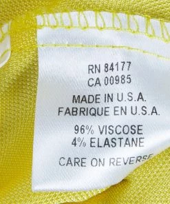 Diane Von Furstenberg Andrina Yellow Wrap Dress L For Women 19 Diane Von Furstenberg Andrina Yellow Wrap Dress L For Women -Diane Von Furstenberg shop luxury women diane von furstenberg used clothes p11365 010