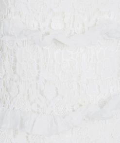 Diane Von Furstenberg White Crochet Lace Ruffle Detail Arcelia Dress S For Women 8 Diane Von Furstenberg White Crochet Lace Ruffle Detail Arcelia Dress S For Women -Diane Von Furstenberg shop luxury women diane von furstenberg used clothes p114457 0004