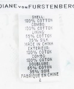 Diane Von Furstenberg White Crochet Lace Ruffle Detail Arcelia Dress S For Women 9 Diane Von Furstenberg White Crochet Lace Ruffle Detail Arcelia Dress S For Women -Diane Von Furstenberg shop luxury women diane von furstenberg used clothes p114457 0005