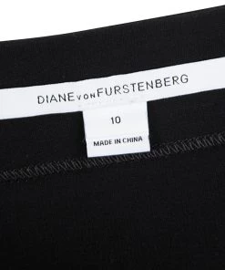 Diane Von Furstenberg Black Jersey New Koto Midi Skirt L For Women -Diane Von Furstenberg shop luxury women diane von furstenberg used clothes p115576 006