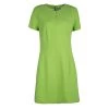Diane Von Furstenberg Green Agatha Knit Sheath Dress L For Women