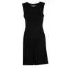Diane Von Furstenberg Black Side Zip Detail Sleeveless Carpreena Dress S For Women