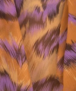 Diane Von Furstenberg Multicolor Printed Silk Chiffon Sleeveless Marroca Top XL For Women -Diane Von Furstenberg shop luxury women diane von furstenberg used clothes p118000 0004