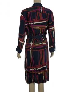 Diane Von Furstenberg 'Calzare' Geometric Print Shirt Dress L For Women 11 Diane Von Furstenberg 'Calzare' Geometric Print Shirt Dress L For Women -Diane Von Furstenberg shop luxury women diane von furstenberg used clothes p11982 003