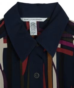 Diane Von Furstenberg 'Calzare' Geometric Print Shirt Dress L For Women 15 Diane Von Furstenberg 'Calzare' Geometric Print Shirt Dress L For Women -Diane Von Furstenberg shop luxury women diane von furstenberg used clothes p11982 007