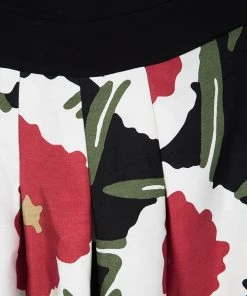 Diane Von Furstenberg Printed Long Sleeve Jewel Wrap Dress L For Women -Diane Von Furstenberg shop luxury women diane von furstenberg used clothes p120218 004