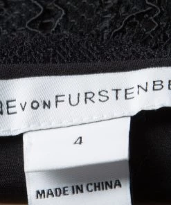 Diane Von Furstenberg Black Floral Lace Bria Cardigan S For Women 12 Diane Von Furstenberg Black Floral Lace Bria Cardigan S For Women -Diane Von Furstenberg shop luxury women diane von furstenberg used clothes p124020 006