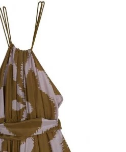 Diane Von Furstenberg 'Naro' Halterneck Dress L For Women -Diane Von Furstenberg shop luxury women diane von furstenberg used clothes p12639 005