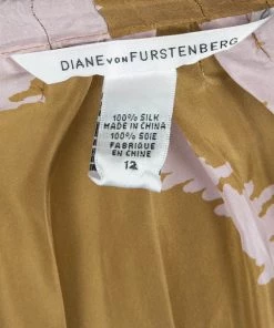 Diane Von Furstenberg 'Naro' Halterneck Dress L For Women -Diane Von Furstenberg shop luxury women diane von furstenberg used clothes p12639 010