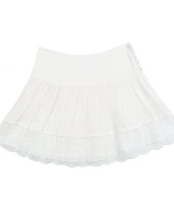 Diane Von Furstenberg White Lace Brylee Scalloped Top And Belita Skirt Set S For Women -Diane Von Furstenberg shop luxury women diane von furstenberg used clothes p131051 0003