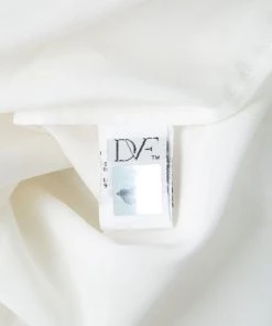 Diane Von Furstenberg White Lace Brylee Scalloped Top And Belita Skirt Set S For Women -Diane Von Furstenberg shop luxury women diane von furstenberg used clothes p131051 0006