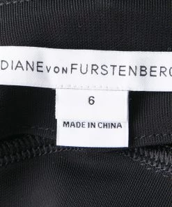 Diane Von Furstenberg Printed Wool Silk Long Sleeve Jewel Wrap Dress M For Women -Diane Von Furstenberg shop luxury women diane von furstenberg used clothes p133841 0006