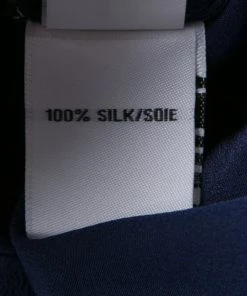 Diane Von Furstenberg Midnight Blue Silk Amina Belted Maxi Shirt Dress M For Women -Diane Von Furstenberg shop luxury women diane von furstenberg used clothes p134338 006