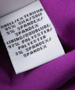 Diane Von Furstenberg Purple Silk Draped Balisi Dress L For Women -Diane Von Furstenberg shop luxury women diane von furstenberg used clothes p134579 0006